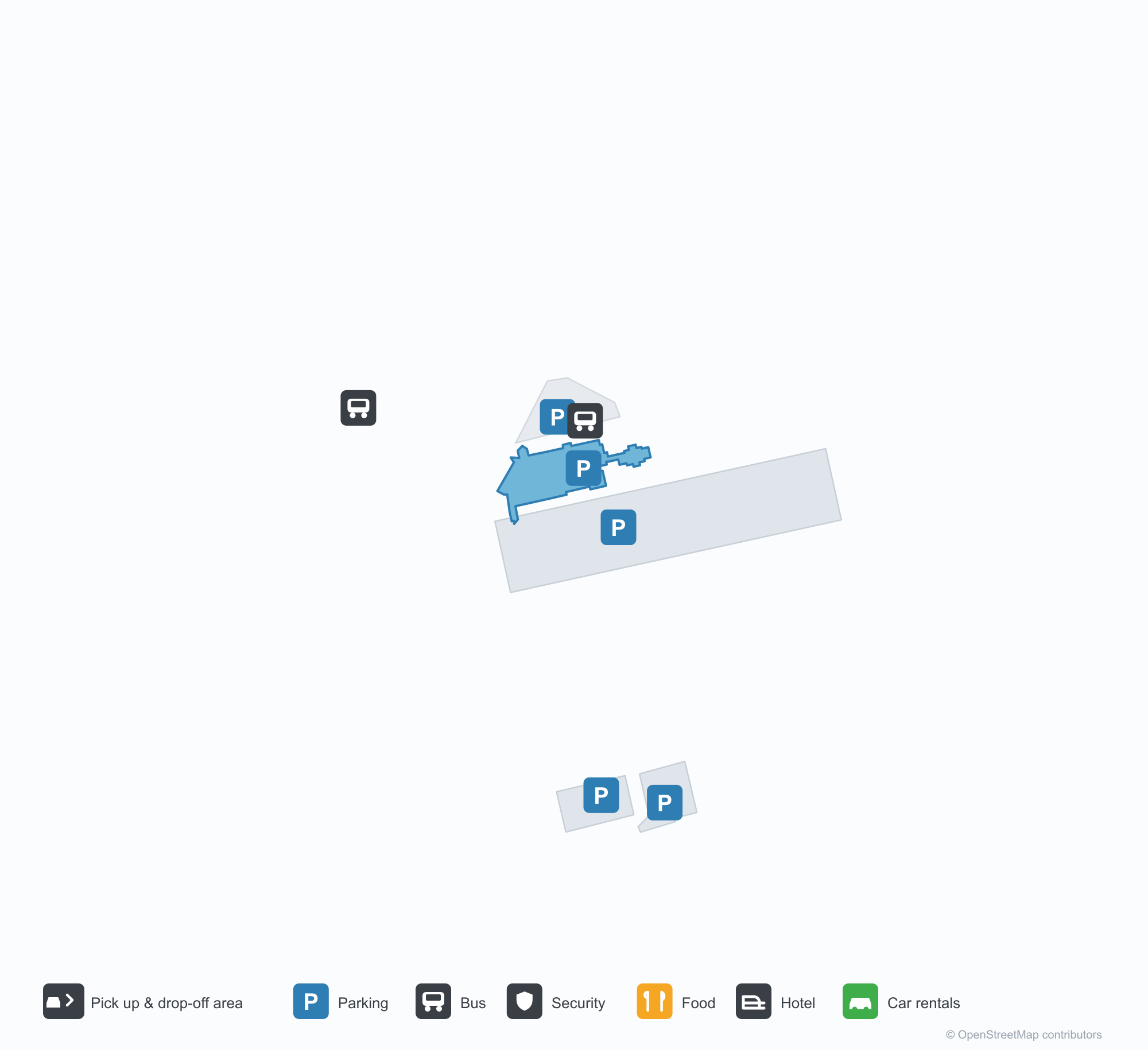 SOC Airport Terminal Map — Gates & Navigation