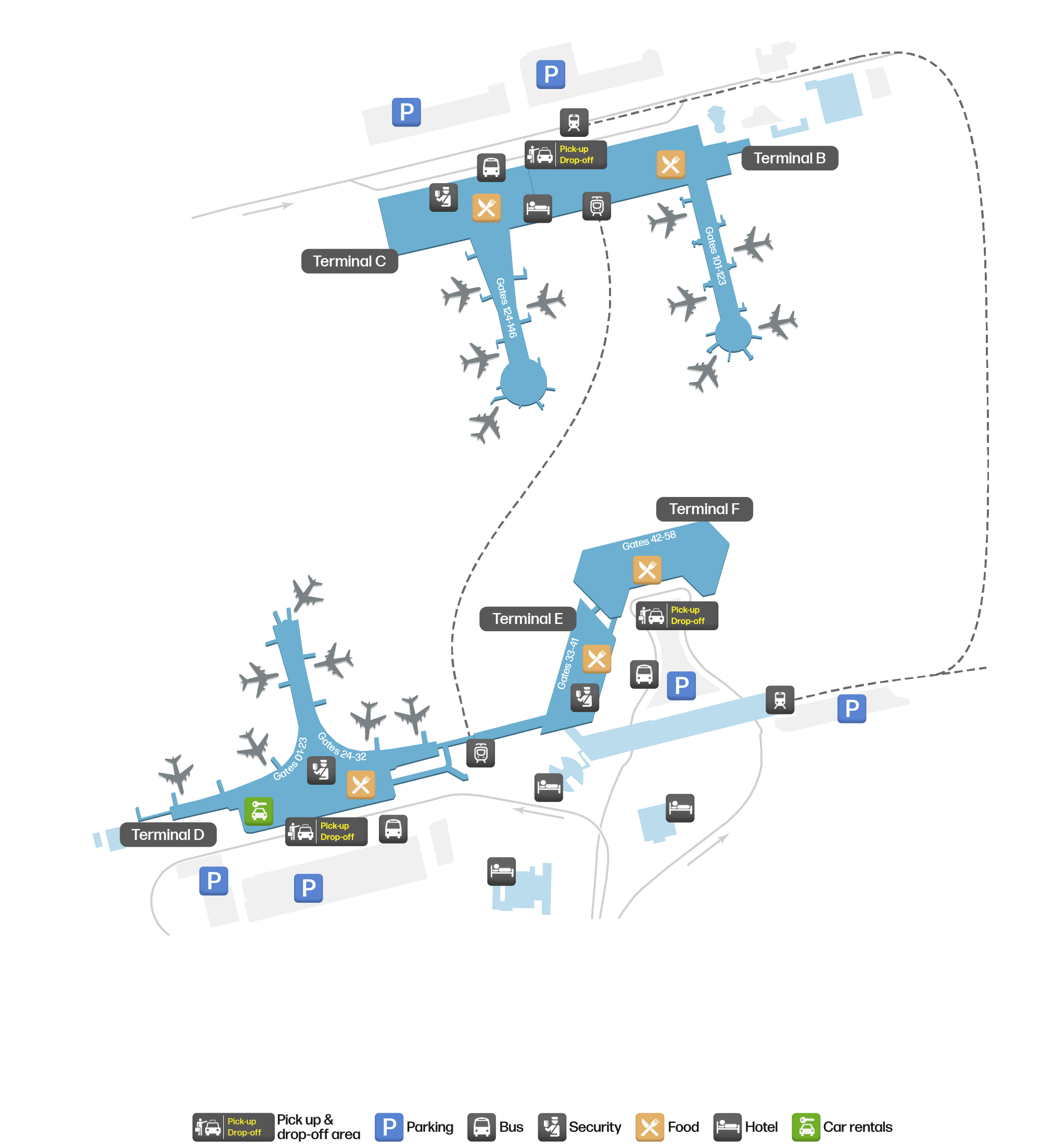 SVO Airport Terminal Map — Gates & Navigation