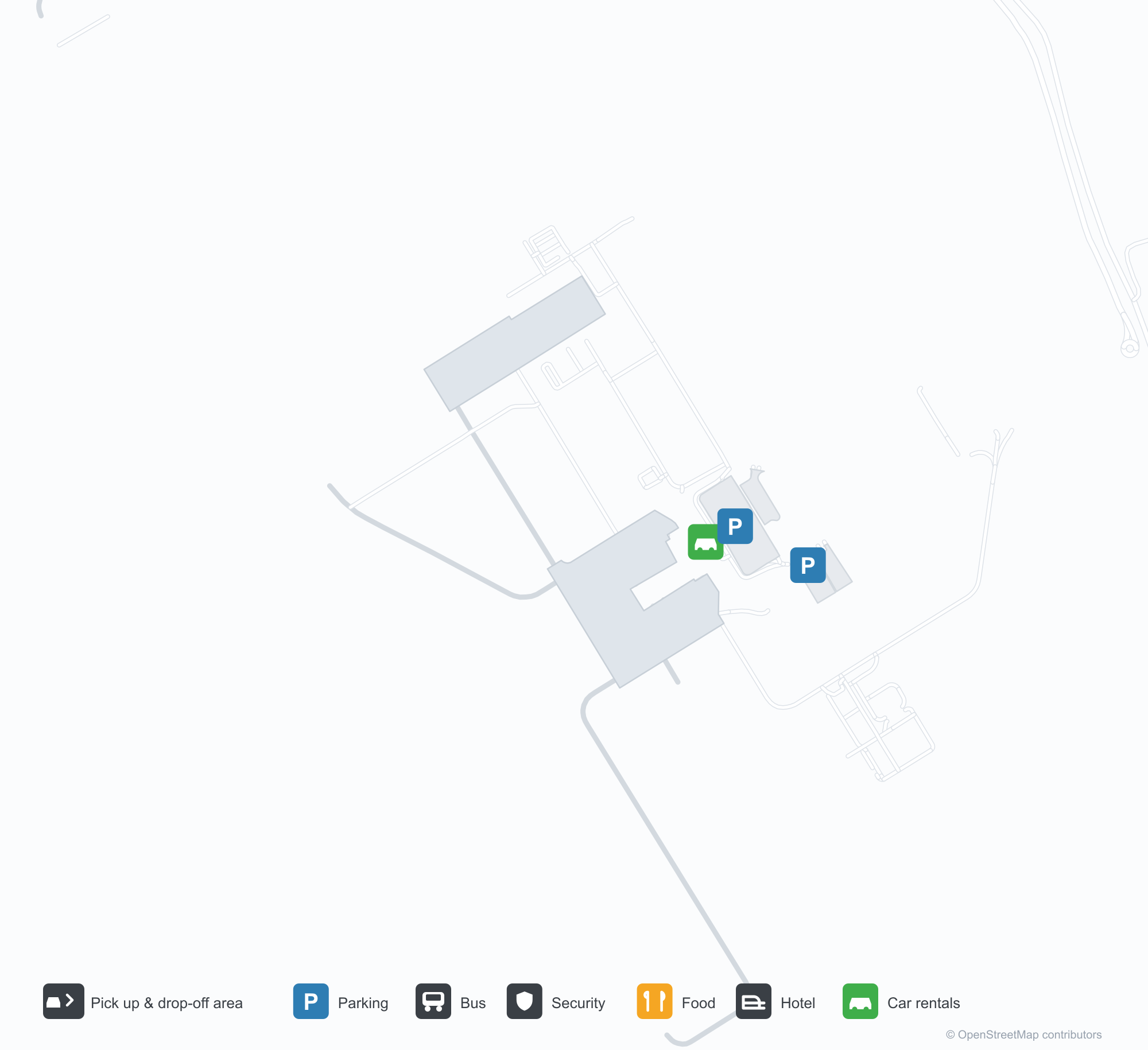 TGZ Airport Terminal Map — Gates & Navigation