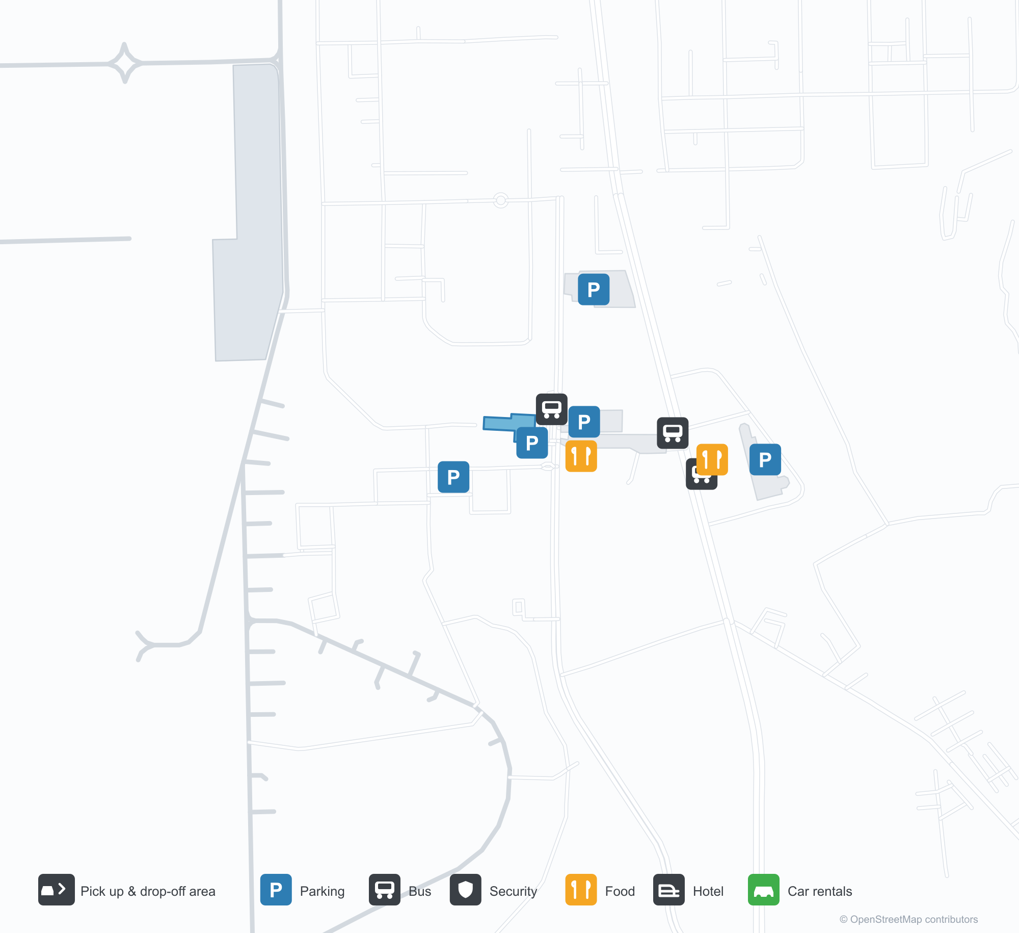 TNN Airport Terminal Map — Gates & Navigation